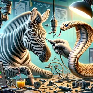 ゼブラとコブラの複合技で「TCSツール」の案内文を作成してみた