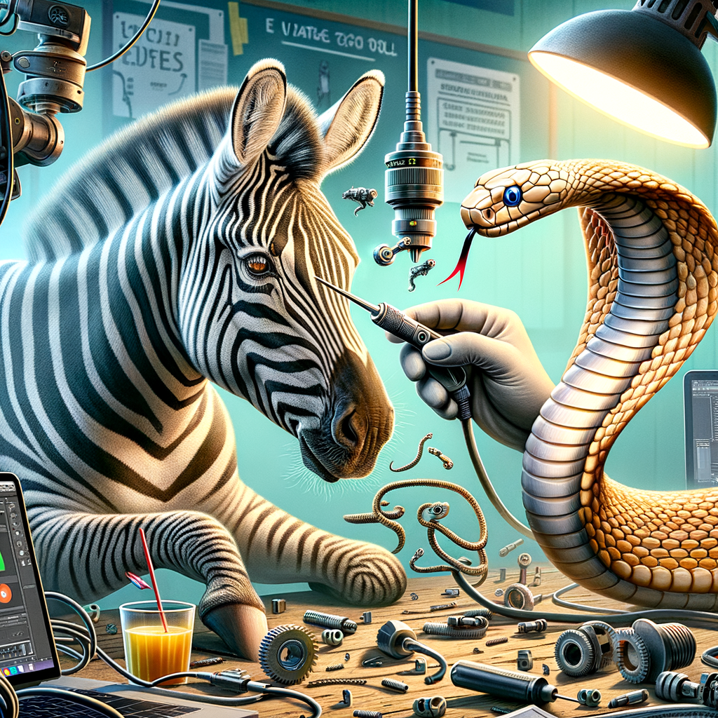 ゼブラとコブラの複合技で「TCSツール」の案内文を作成してみた